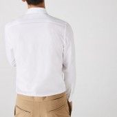 LACOSTE Men's Slim Fit Stretch Cotton Poplin Shirt - 3CH2668