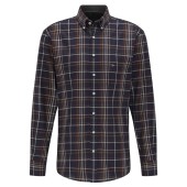 FYNCH HATTON Checked Casual-Fit Premium Shirt - 1220  6090