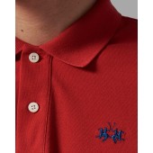 LA MARTINA Regular-fit Classic Pique Polo Shirt - 3LMBPMP01