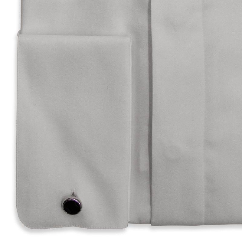 XACUS Shirt Collar Italian White Canvas - 11231