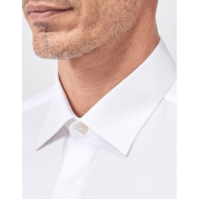 XACUS Shirt Collar Italian White Canvas - 11231