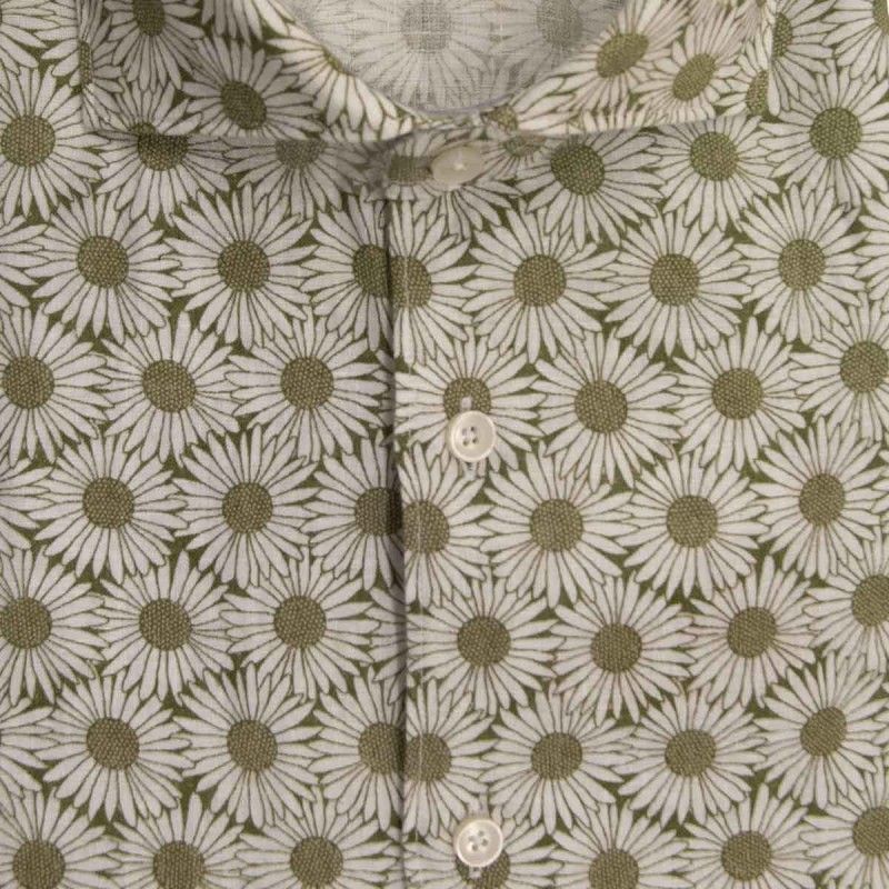 XACUS Shirt Collar cutaway Flower Pattern - 21551