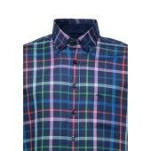 CASUAL-FIT SHIRT WITH CHECKED PATTERN - 1122  8020 - FYNCH HATTON