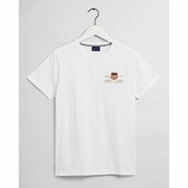 GANT Archive Shield Embroidery T-Shirt - 3@3G2003081