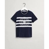 GANT Printed Striped T-Shirt - 3GW4200230