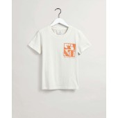 GANT Quadrat Logo T-Shirt - 3GW4203478