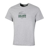 LACOSTE Lacoste Men's Crocodile Branding Crew Neck Cotton T-Shirt - 3TH1228