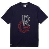 LACOSTE Men's Lacoste SPORT Roland Garros Graphic Cotton T-Shirt - 3@3TH9254