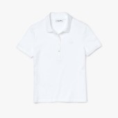 LACOSTE Women's Lacoste Slim fit Stretch Cotton Piqué Polo Shirt - 3@3PF5462