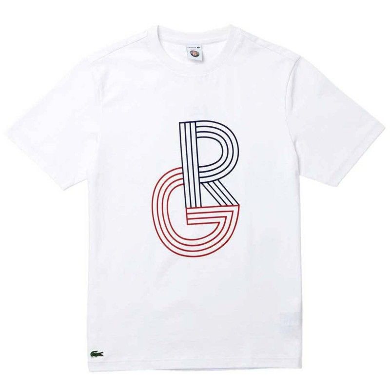 LACOSTE Men's Lacoste SPORT Roland Garros Graphic Cotton T-Shirt - 3@3TH9254