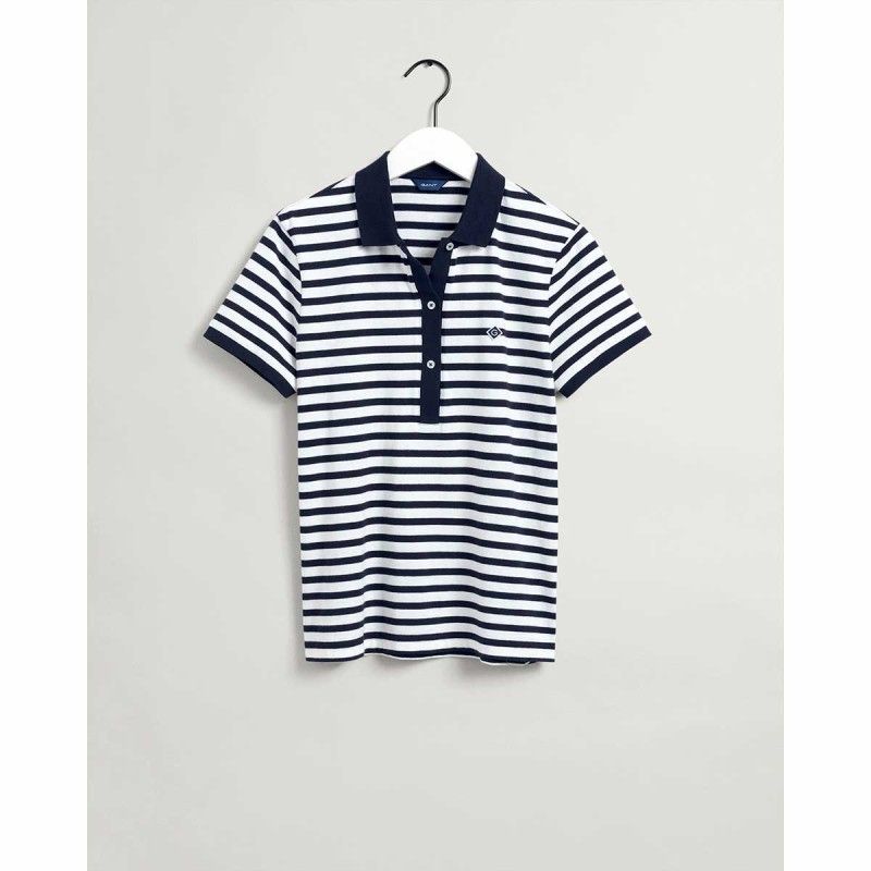 GANT Icon G Stripe Polo Shirt - 3GW4201218