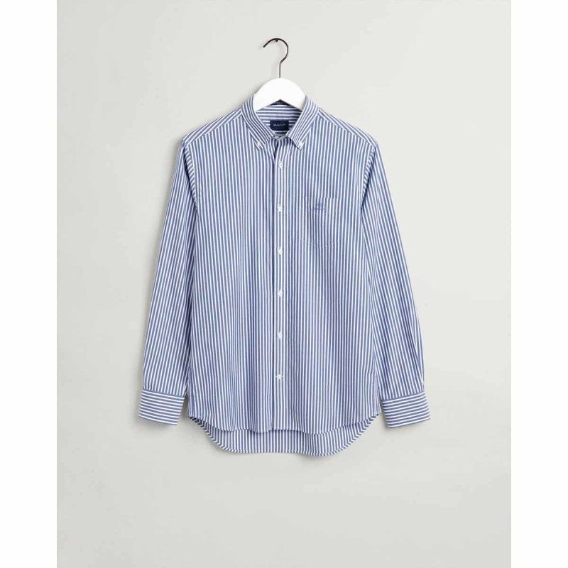 GANT Regular Fit Stripe Broadcloth Shirt - 3@3G3062000