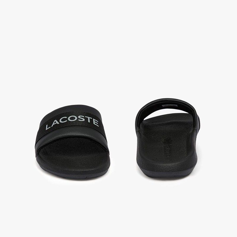 LACOSTE Men's Croco Slides Textile Logo - 37-41CMA000702H