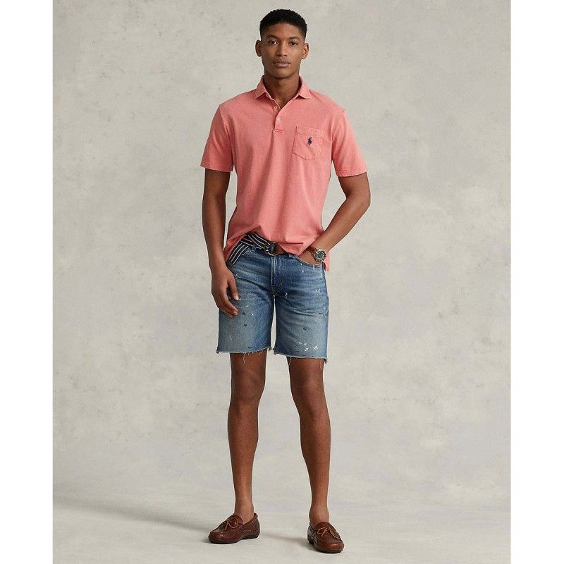 Classic Fit Cotton-Linen Polo Shirt - 710860390003 - POLO RALPH LAUREN