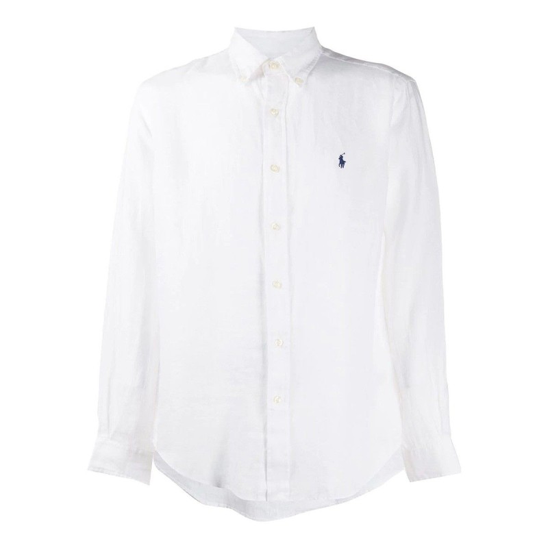 Custom Fit Linen Shirt - 5@710794141005 - POLO RALPH LAUREN