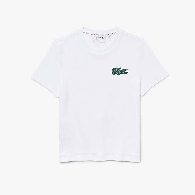 LACOSTE Women's Made In France Cotton Blend T-Shirt - 3TF1194