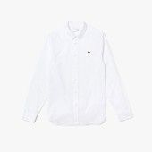 LACOSTE Men’s Slim Fit Premium Cotton Shirt - 3@3CH1843