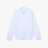 LACOSTE Men’s Slim Fit Premium Cotton Shirt - 3@3CH1843