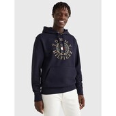 ICONS EMBROIDERED LOGO HOODIE - MW0MW24345 - TOMMY HILFIGER