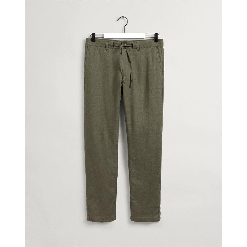 GANT Relaxed fit linen drawstring pants - 3G1505072