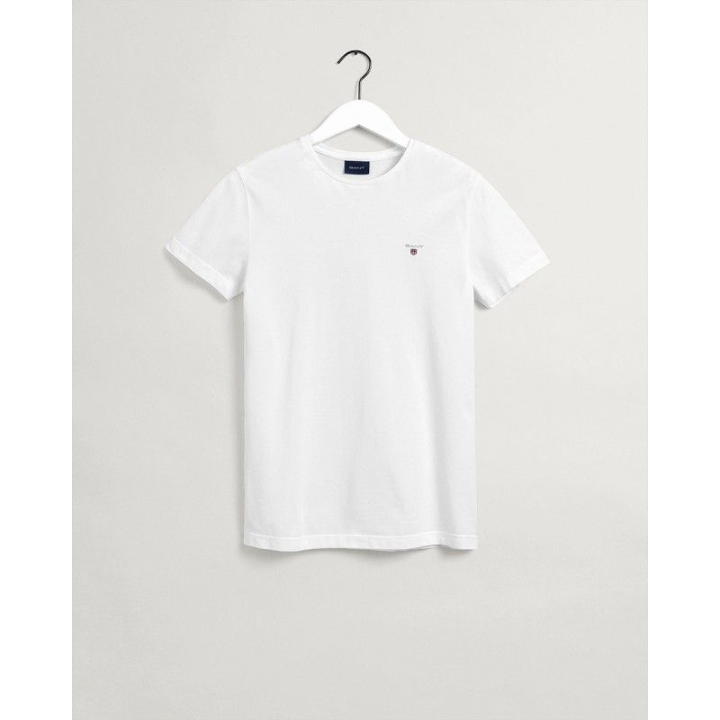 GANT Men's Slim-fit cotton piqué T-shirt - 5@3G2023017