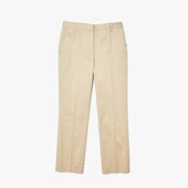 LACOSTE Women's New Classic Slim Fit Stretch Cotton Trousers - 3HF0871