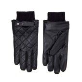 Barbour Quilted Ted Leather Gloves - MGL0027 - BARBOUR