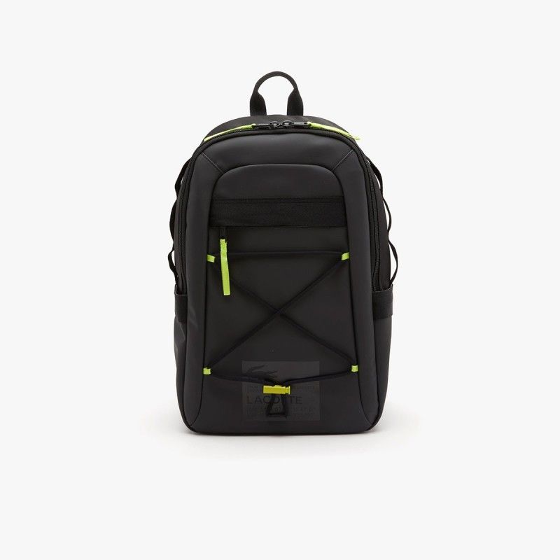 Men's Lacoste Elasticised Cord Water-Repellent Backpack - 3NH4075OU - LACOSTE