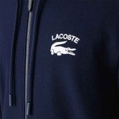 Men's Lacoste Classic Fit Hooded Zippered Sweatshirt - 3SH2481 - LACOSTE