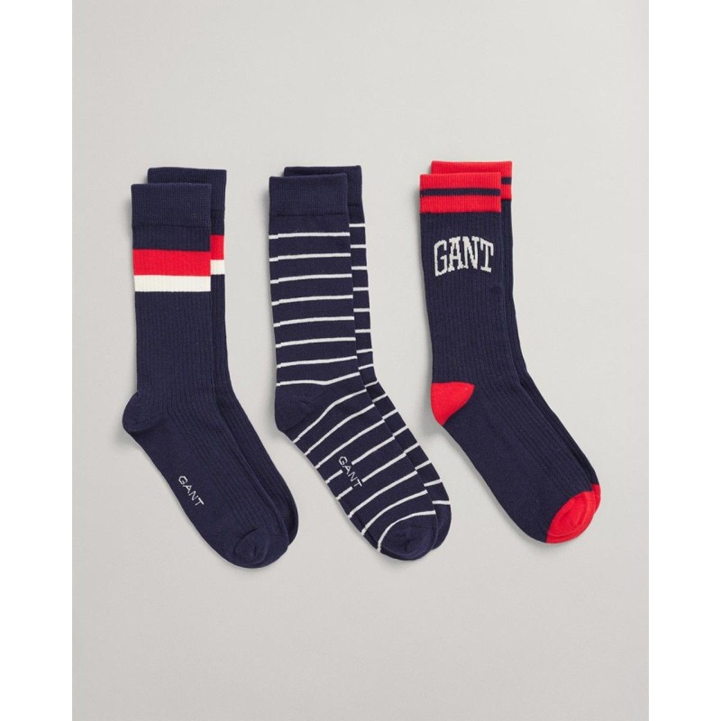 GANT Women's 3-Pack Socks - 3GW4960174
