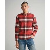 GANT Regular Fit Flannel Plaid Shirt - 3G3220079