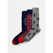 Polo Bear & Striped 3-Sock Gift Set - 449892866001 - POLO RALPH LAUREN