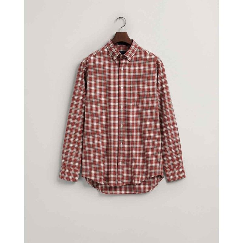 GANT Regular Fit Flannel Check Shirt - 3G3220085