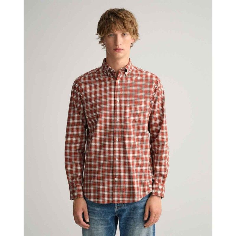 GANT Regular Fit Flannel Check Shirt - 3G3220085