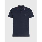 TIPPED COLLAR REGULAR FIT POLO - MW0MW30774 - TOMMY HILFIGER