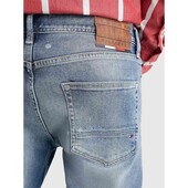 HOUSTON TAPERED DISTRESSED JEANS - MW0MW31106 - TOMMY HILFIGER