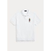 Custom Slim Fit Polo Bear Polo Shirt - 710853312018 - POLO RALPH LAUREN