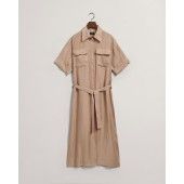 GANT Flap Pocket Short Sleeve Shirt Dress - 3GW4503253