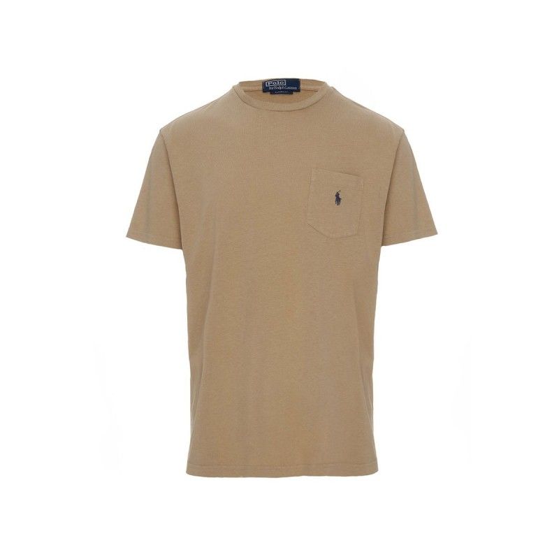 Classic Fit Cotton-Linen Pocket T-Shirt - 710835756005 - POLO RALPH LAUREN