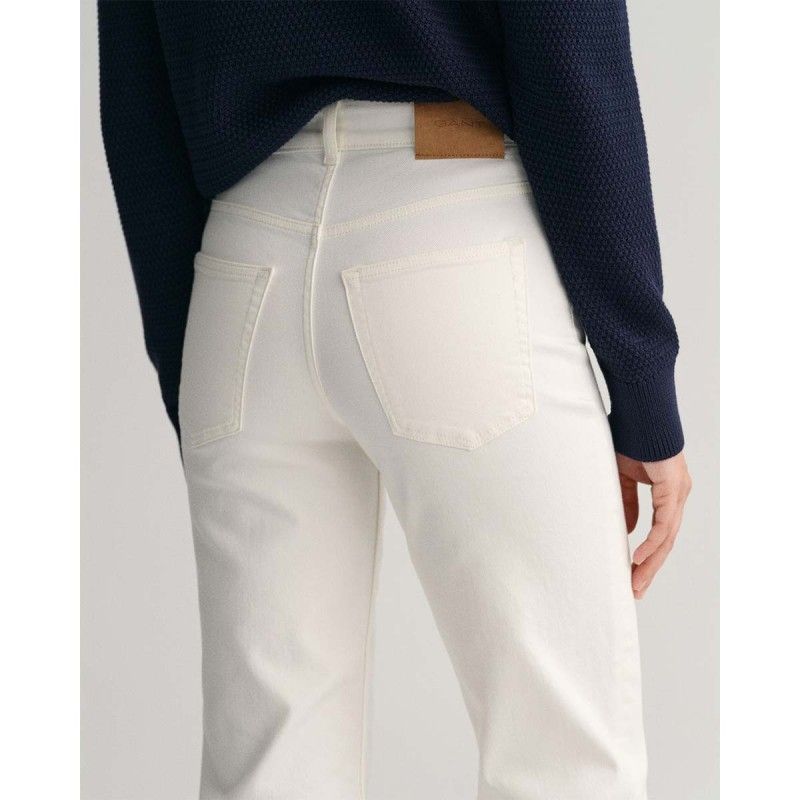 GANT Cropped Wide Leg Color Jeans - 3GW4100179