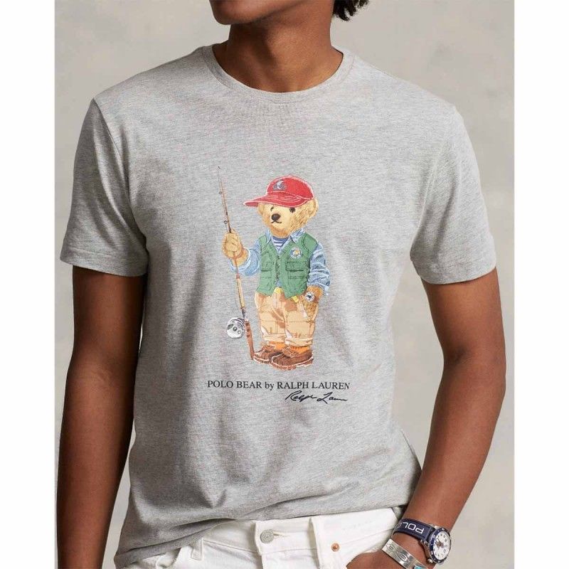Custom Fit Cotton Polo Bear T-Shirt - 710853310019 - POLO RALPH LAUREN