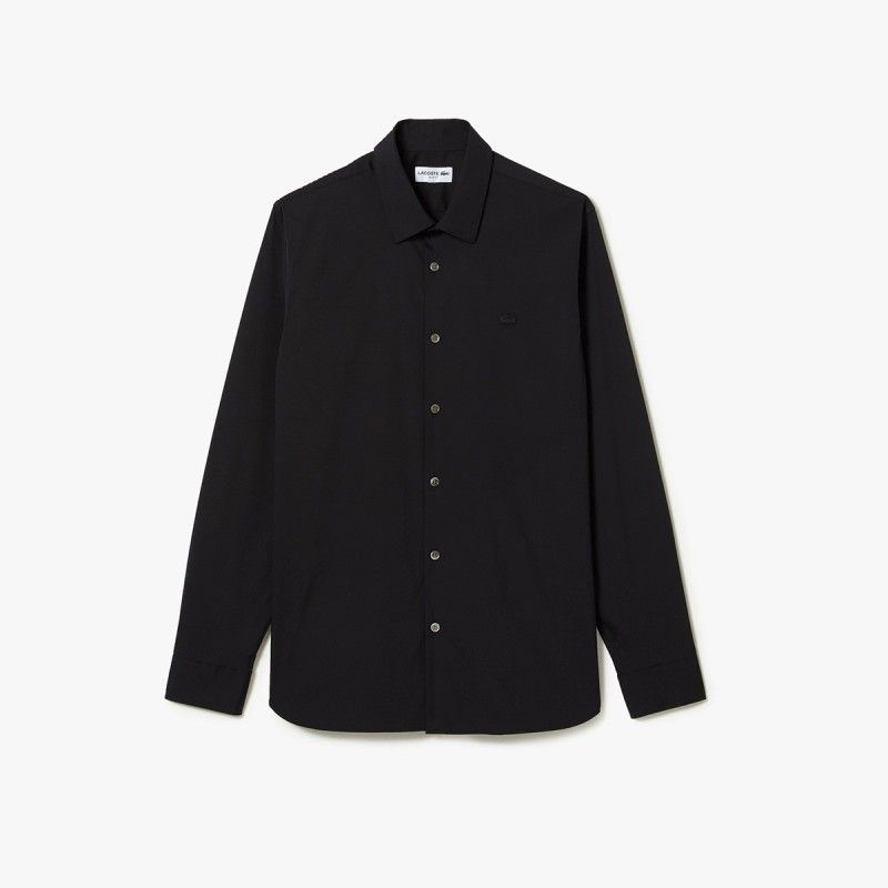 Men's Lacoste Slim Fit French Collar Cotton Poplin Shirt - 3CH5253 - LACOSTE
