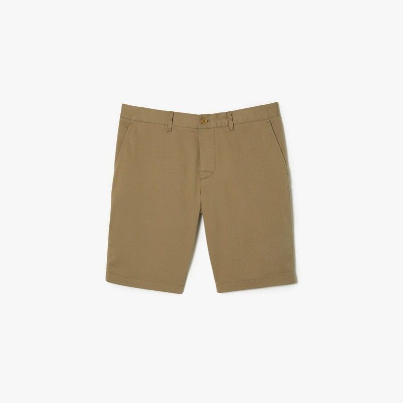 LACOSTE Men's Slim Fit Stretch Cotton Bermuda Shorts - 5@3FH2647