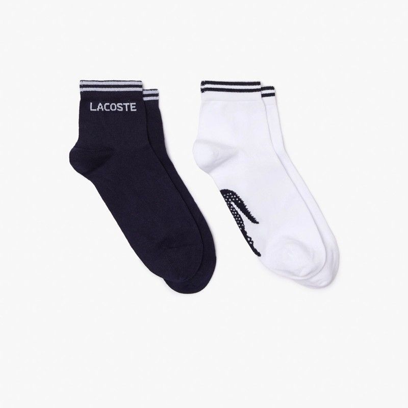 Unisex Lacoste SPORT Low Cotton Sock 2-Pack - 3RA4187 - LACOSTE