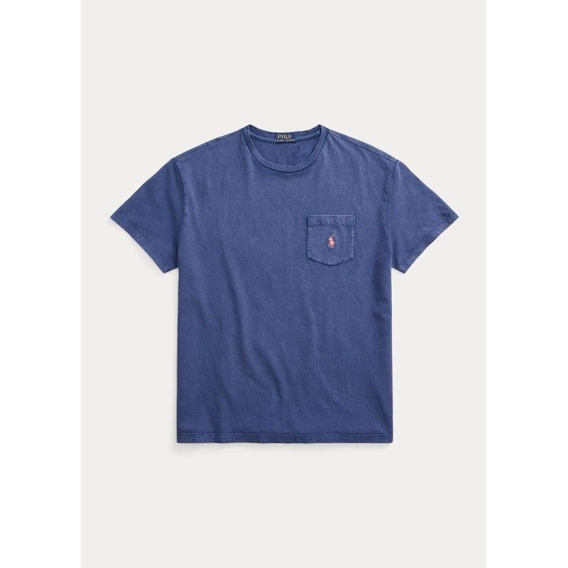 Classic Fit Cotton-Linen Pocket T-Shirt - 710835756006 - POLO RALPH LAUREN
