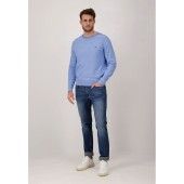 CASUAL-FIT SWEATER WITH A ROUND NECKLINE - 1303  607 - FYNCH HATTON