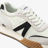 Women's Lacoste L-Spin Deluxe Leather Trainers - 37-45SFA0017147 - LACOSTE