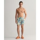 GANT Classic Fit Tropical Print Swim Shorts - 3G922316012