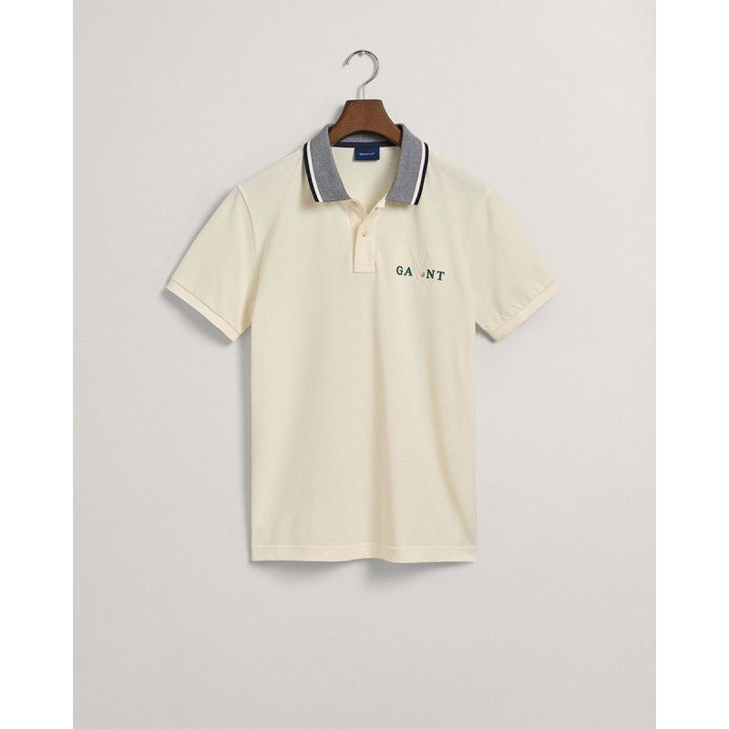 GANT Sail Graphic Piqué Polo Shirt - 3G2062015