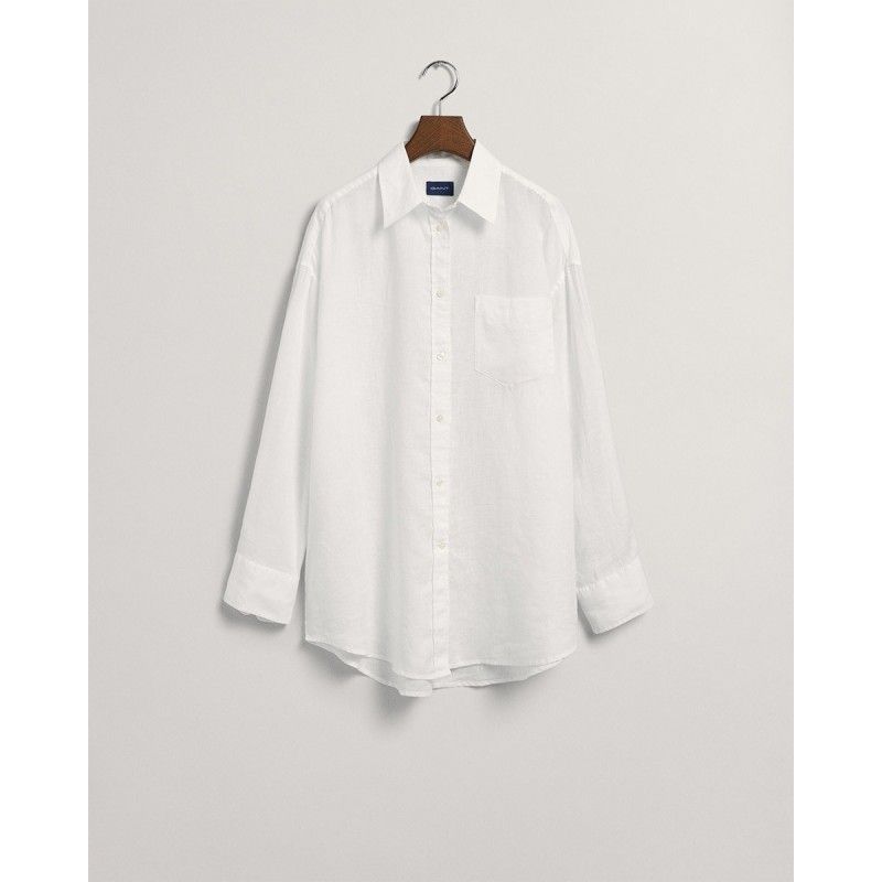 GANT Oversized Linen Shirt - 3GW4300162